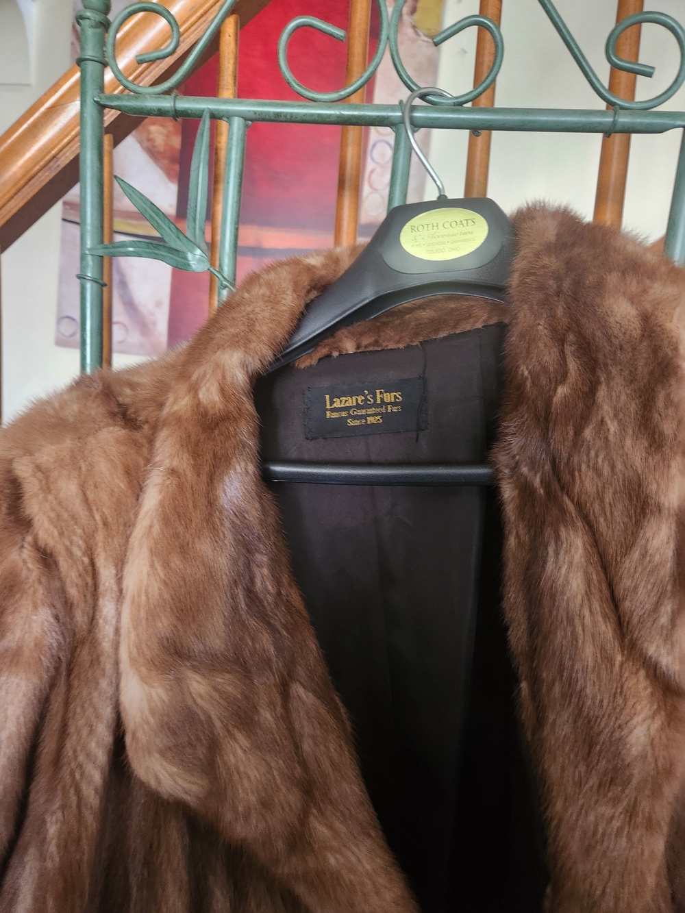 Women's Brown Real Fur Coat